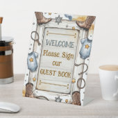 ボーイズ西素朴リトルカウボーイロデオ 台座サイン (インサイチュ)