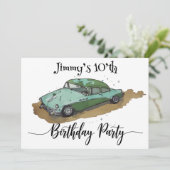 ボーイズ誕生日パーティーTwo tone sedan セーブザデート (スタンド正面)