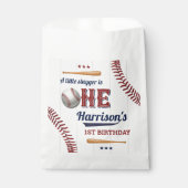 ボーイズ野球1歳の誕生日 フェイバーバッグ (正面)