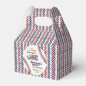 ボーイズ野球1歳の誕生日 フェイバーボックス (裏面サイド)