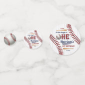 ボーイズ野球1stバースデーフォト コンフェッティ (正面)