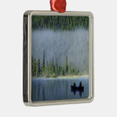 ボーイズ魚釣りオン水鳥レイク、バンフナショナル メタルオーナメント (右)