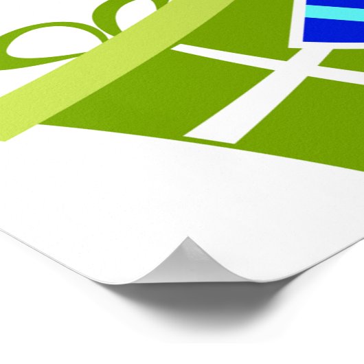 ボーイズ10誕生日 ポスター (角)