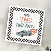 ボーイズ2速2ndバースデーレースカー スタンダードカクテルナプキン