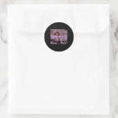 ボーイズ...うっ！- Valentines おもしろい Day Shirt Pullover ラウンドシール (バッグ)