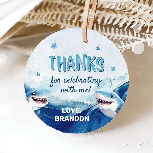 ボーイズ・アンダーザシーシャーク海第5誕生日 フェイバータグ