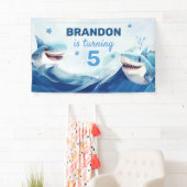 ボーイズ・アンダーザシーシャーク海第5誕生日 横断幕 (インサイチュ)