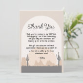 ボーイズ・ウェスタン・ファースト・ロデオサンキューカード サンキューカード (スタンド正面)