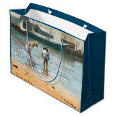 ボーイズ・ウォーディング（1873年）バイウィンスローホーマー ラージペーパーバッグ (裏面アングル)