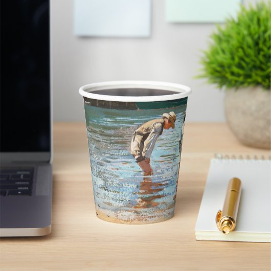 ボーイズ・ウォーディング（1873年）バイウィンスローホーマー 紙コップ (インサイチュ)