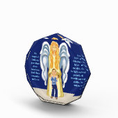 ボーイズ・ガーディアン・エンジェル祈りの言葉 フォトブロック (右)