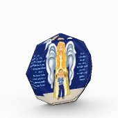 ボーイズ・ガーディアン・エンジェル祈りの言葉 フォトブロック (左)