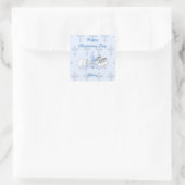 ボーイズ《キリスト教》洗礼式や命名式ウィッシュ スクエアシール (バッグ)