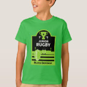 ボーイズ・ジュニア・ラグビー選手Tシャツ Tシャツ (正面)