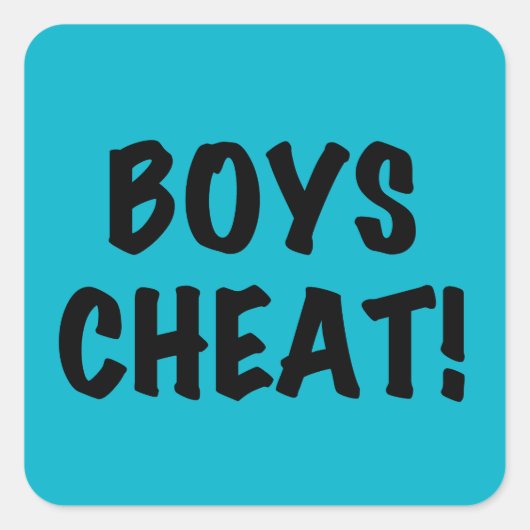 ボーイズ・チート スクエアシール (正面)