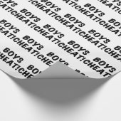 ボーイズ・チート ラッピングペーパー (角)