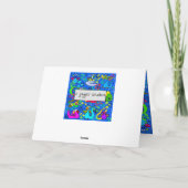 ボーイズ・ドラパーソナライズされたゴン・誕生日・カード カード (裏面)