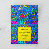 ボーイズ・ドラパーソナライズされたゴン・誕生日・カード カード (内部)