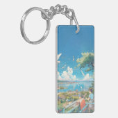 ボーイズ・バイ・ザ・ベイ：シーガル・セレニティキーチェーン キーホルダー (正面左)