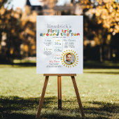 ボーイズ・ファーストのまわりに・トリップ・ザ・サン誕生日・マイルストーン ポスター