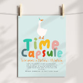 ボーイズ・ブルー初誕生日時間カプセル標識 ポスター