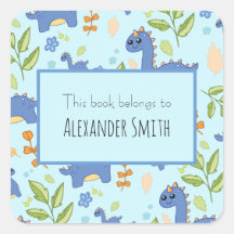 ボーイズ・ブルー恐竜パターンこの本は名前に属する