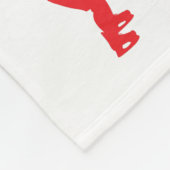 ボーイズ・ホッケーの用語パーソナライズされた フリースブランケット (角)