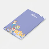 ボーイズ（ユダヤ教の）バル・ミツバーノート- 4x6付箋 ポストイット (アングル)