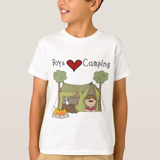 ボーイズ・ラブ・キャンプ Tシャツ (正面)