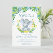 ボーイズ・ワイルドワンサファリ1日パーティー 招待状 (スタンド正面)