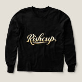 ボーイズBella+Canvas Tri-blend長袖シャツ、Sol (デザイン正面)