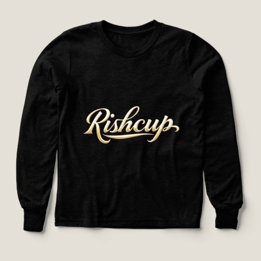 ボーイズBella+Canvas Tri-blend長袖シャツ、Sol (デザイン正面)