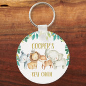 ボーイズSafariをテーマにしたキーチェーン キーホルダー (正面)