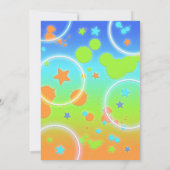 ボーイズSK8 & Roller祝スケートで滑る誕生日パーティー 招待状 (裏面)