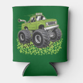 ボーイズSt patricks day幼児ラッキーモンスタートラック 缶クーラー (正面)