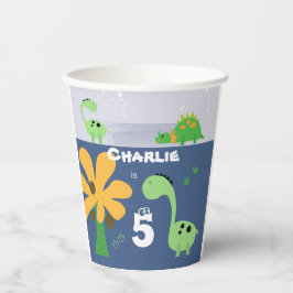 ボーイダノジュラシック誕生日パーティー 紙コップ