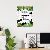 ボーイダノス誕生日ウェルカムサイン ポスター (ホームオフィス)