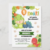 ボーイダノス誕生日招待状 招待状 (正面)