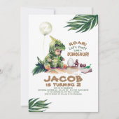 ボーイダノス誕生日招待状 招待状 (正面)