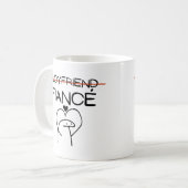 ボーイッおもしろいトフィアンセ コーヒーマグカップ (正面左)