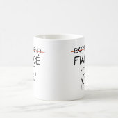 ボーイッおもしろいトフィアンセ コーヒーマグカップ (中央)