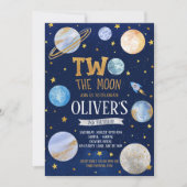 ボーイツザムーン誕生日 招待状 (正面)