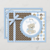 ボーイテディベアアドバイスカード (正面/裏面)