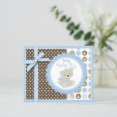 ボーイテディベアアドバイスカード (スタンド正面)