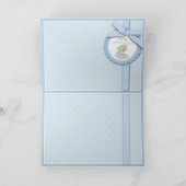 ボーイテディベアサンキューカード サンキューカード (内部)