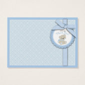 ボーイテディベアサンキューギフトラベル (裏面)