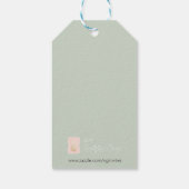 ボーイディアアントラーメッセージカード ギフトタグ (裏面)