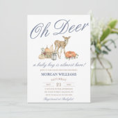 ボーイディアベビーシャワー招待状 招待状 (スタンド正面)