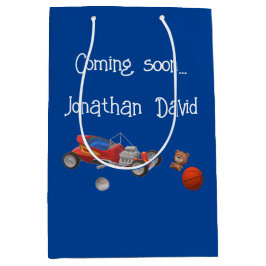 ボーイトイズテーマシャワー抱き枕 ミディアムペーパーバッグ