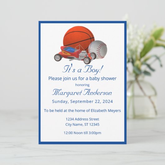 ボーイトイズ 招待状 (スタンド正面)